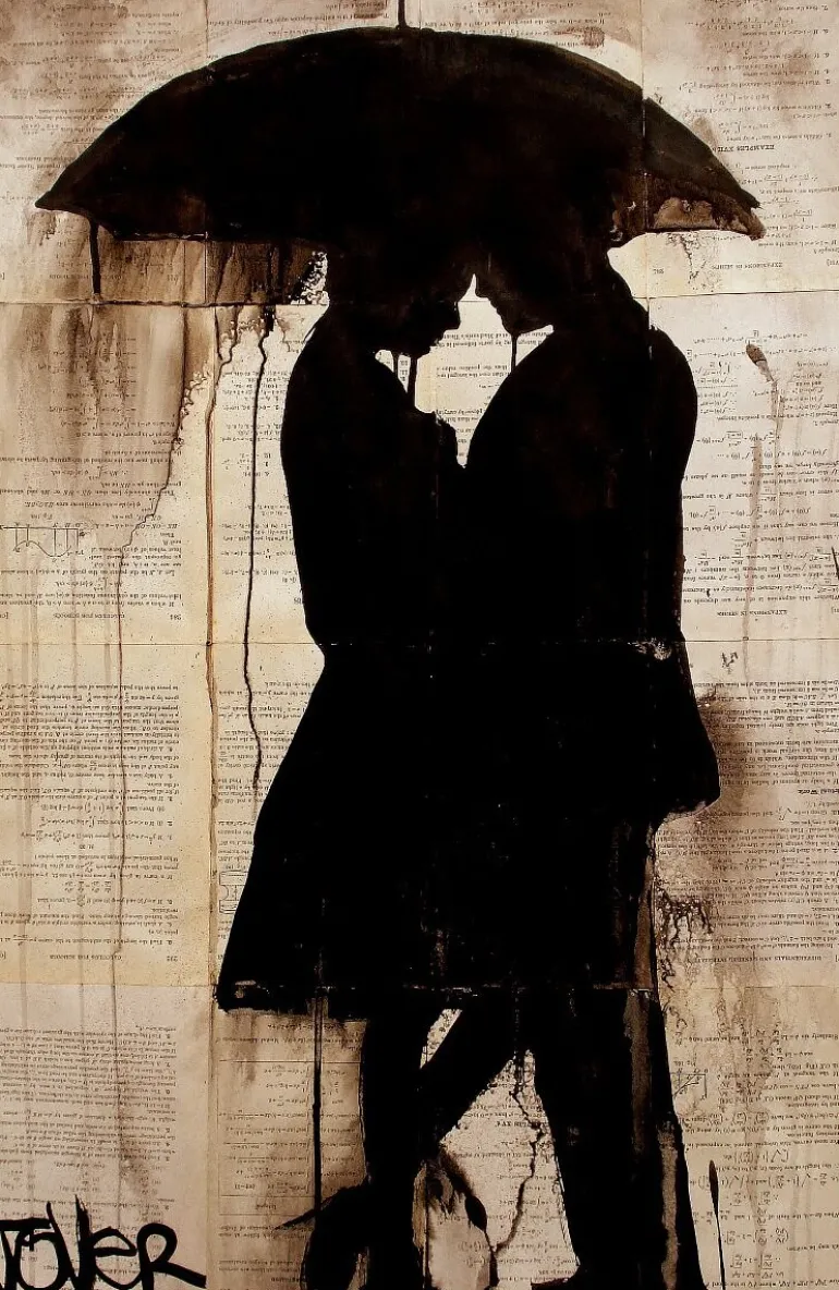 Plakat, Rainlovers, Loui Jover Art