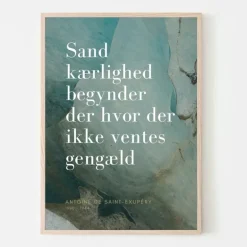 Plakat, Sand kærlighed