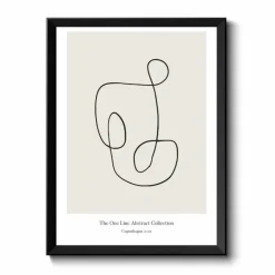Plakat, The One-line Collection