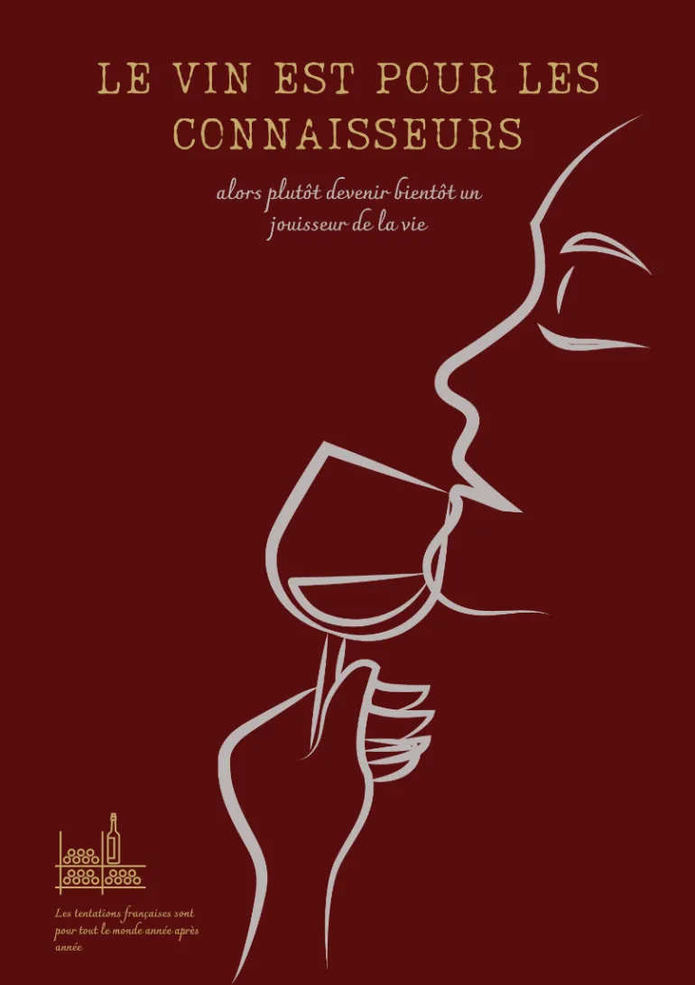 Plakat, Vin er for livsnydere