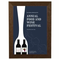 Plakat, Vinfestival, vinplakat
