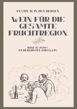 Plakat, Wein für die gesamte