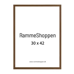 Ramme Fjord, Valnød på finér - Dansk håndværk