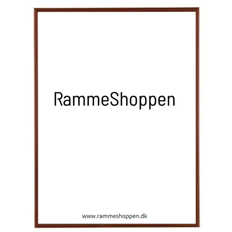 Rosegold, aluminium, blank, smal - Type 9022