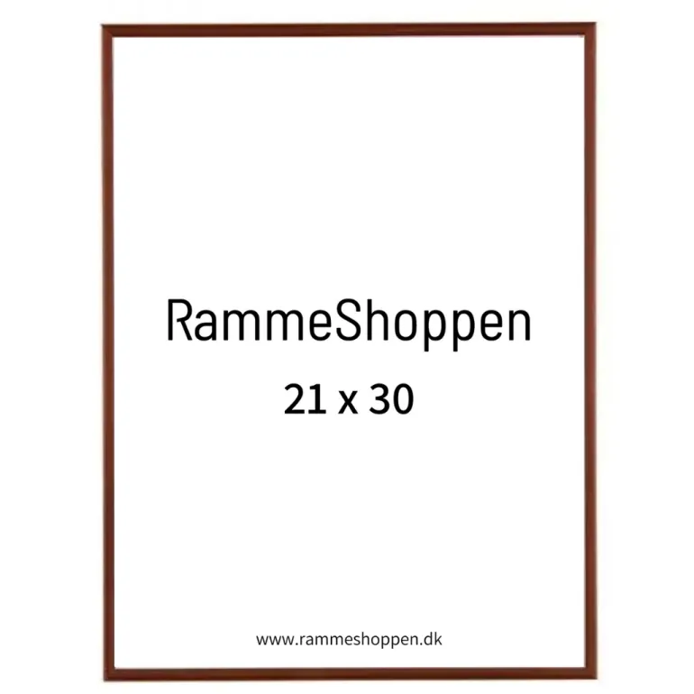 Rosegold, aluminium, blank, smal - Type 9022