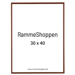 Rosegold, aluminium, blank, smal - Type 9022