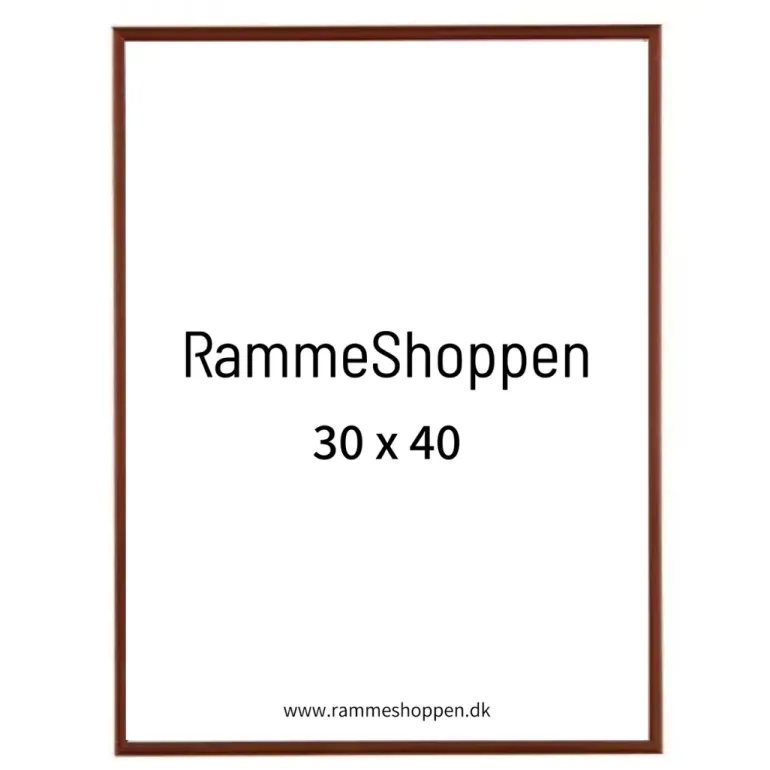 Rosegold, aluminium, blank, smal - Type 9022