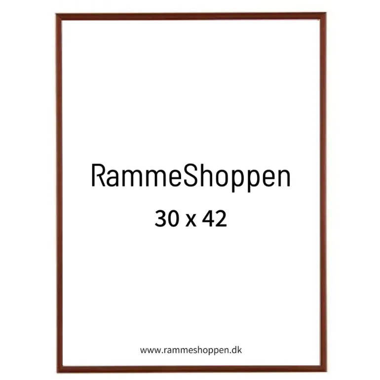 Rosegold, aluminium, blank, smal - Type 9022