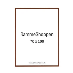 Rosegold, aluminium, blank, smal - Type 9022