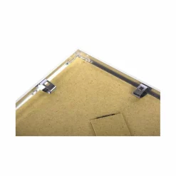 Sølvramme, aluminium, blank, smal, Type 9013