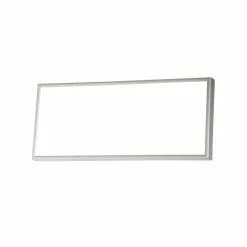 Sølvramme, mat, aluminium, smal, 18 x 46 cm, Type 670