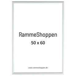 Sølvramme, mat, aluminium, smal, Type 670