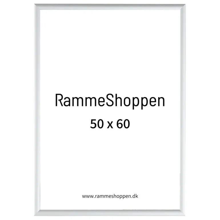 Sølvramme, mat, aluminium, smal, Type 670