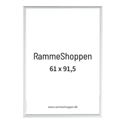 Sølvramme, mat, aluminium, smal, Type 670