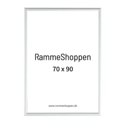 Sølvramme, mat, aluminium, smal, Type 670