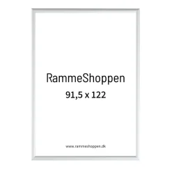 Sølvramme, mat, aluminium, smal, Type 670