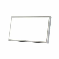 Sølvramme, mat, aluminium, smal, Type 670