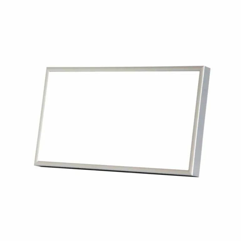 Sølvramme, mat, aluminium, smal, Type 670