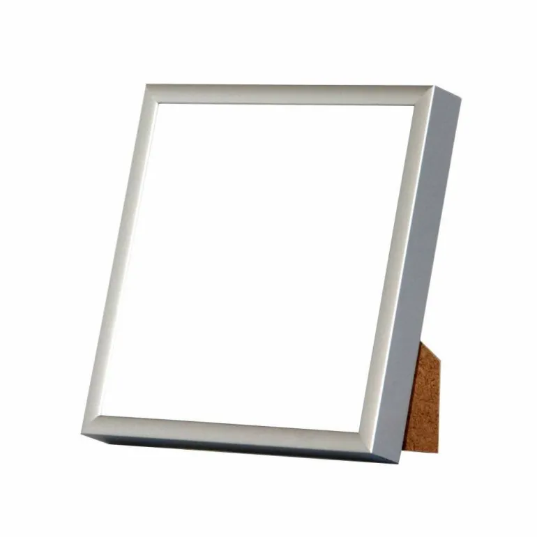 Sølvramme, mat, aluminium, smal, Type 670