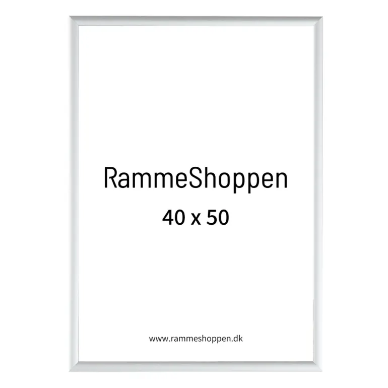 Sølvramme, mat, aluminium, smal, Type 670