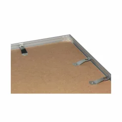 Sølvramme, mat, aluminium, smal, 20 x 20 cm, Type 670