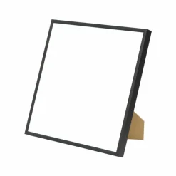 Sort aluramme, mat, smal - Type 672