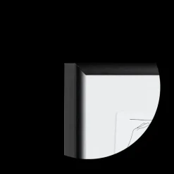 Sort aluramme, mat, smal, 20 x 30 cm, Type 672