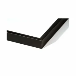 Sort aluramme, mat, smal, 70 x 90 cm, Type 672