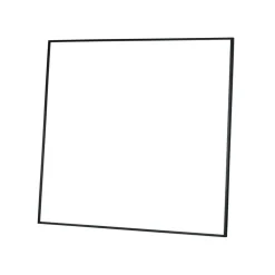 Sort træramme, 80 x 80 cm, Type 841