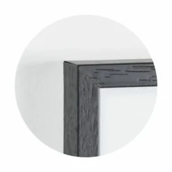 Sort træramme, 70 x 100 cm, Type 841