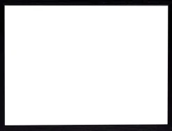 Sort træramme, smal, 15 x 21 cm, A5, Type 840