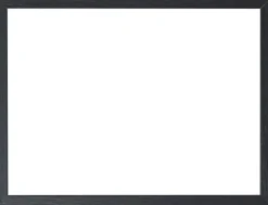 Sort træramme, smal, 15 x 20 cm, Type 840