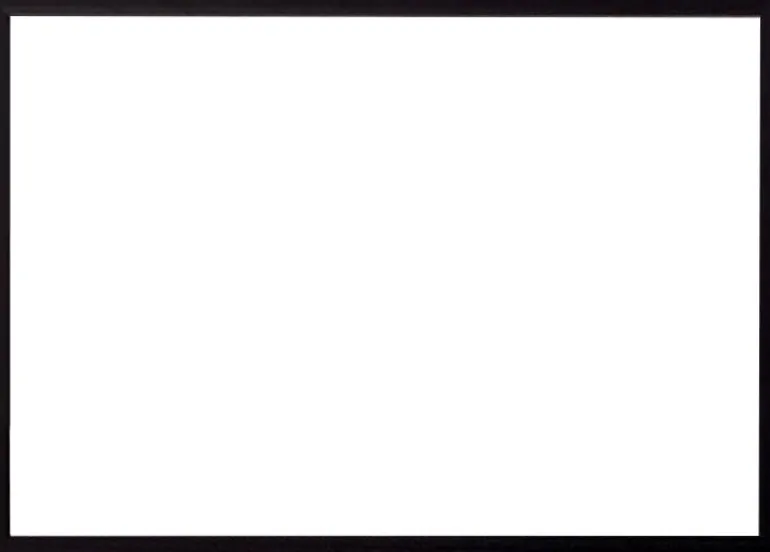 Sort træramme, smal, Type 840