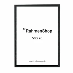 Sort træramme, smal, Type 840