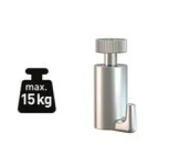 Stilbar krog til galleriskinne