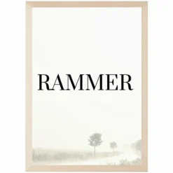 Træramme, Birketræ, Type 811