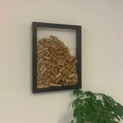 Vinramme "Grand Cru" - 30x30cm - Sort